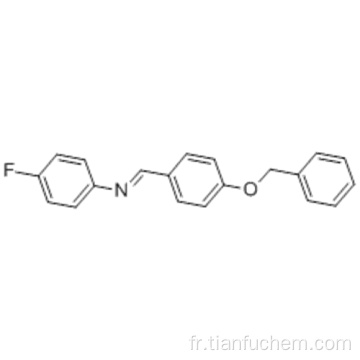 N- (4- (benzyloxy) benzylidène) -4-fluoroaniline CAS 70627-52-0